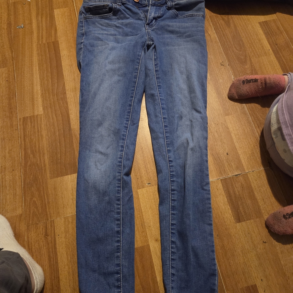 SO Women's Medium Blue Stretch Jeggings